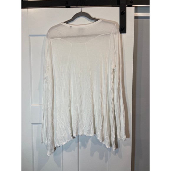 CAbi Style 3056 | Solid White Swing Tee | Size Large | NWOT - Picture 6 of 6